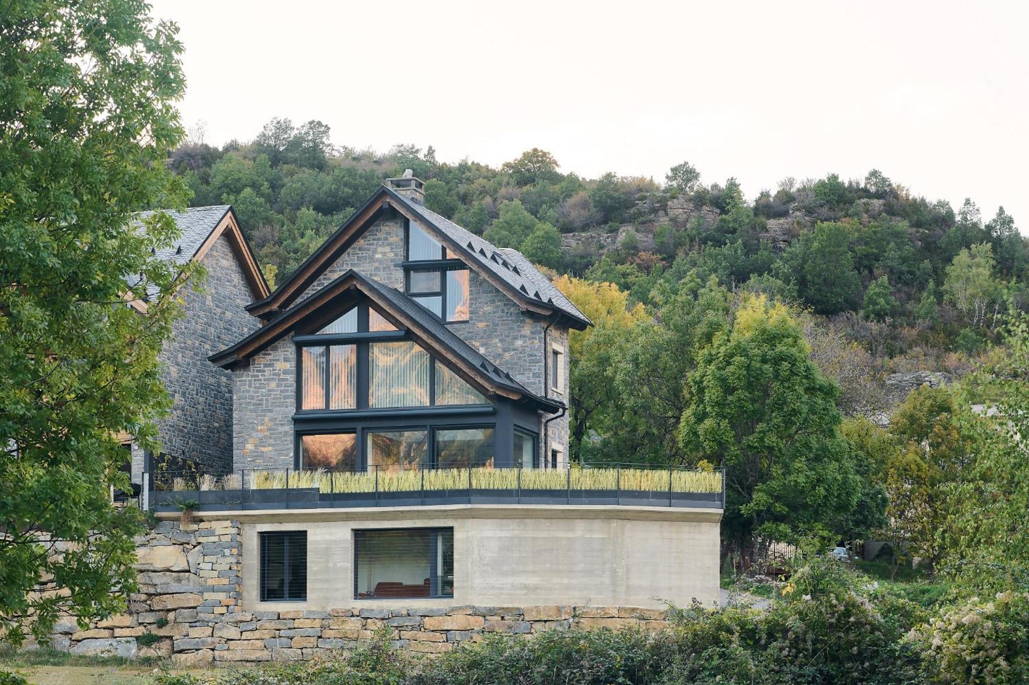 Casa De La Paz En El Valle De Tena Sandiniés Exteriör bild