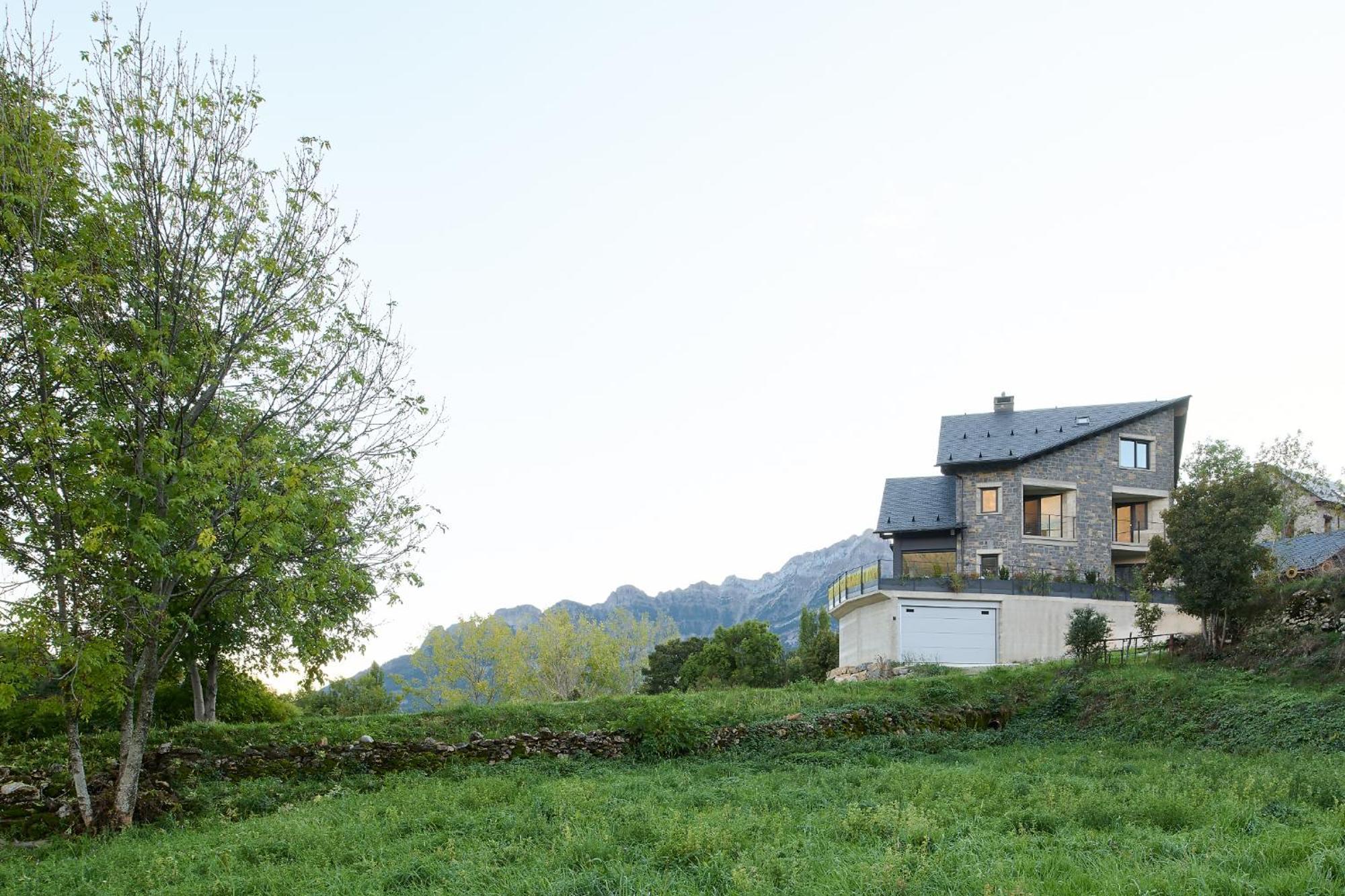 Casa De La Paz En El Valle De Tena Sandiniés Exteriör bild