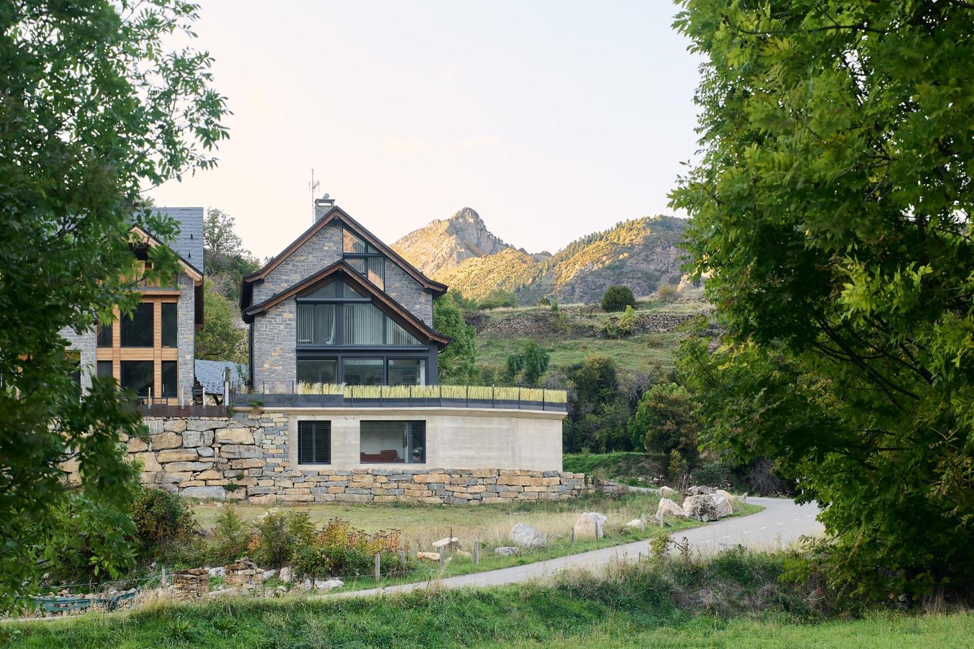 Casa De La Paz En El Valle De Tena Sandiniés Exteriör bild