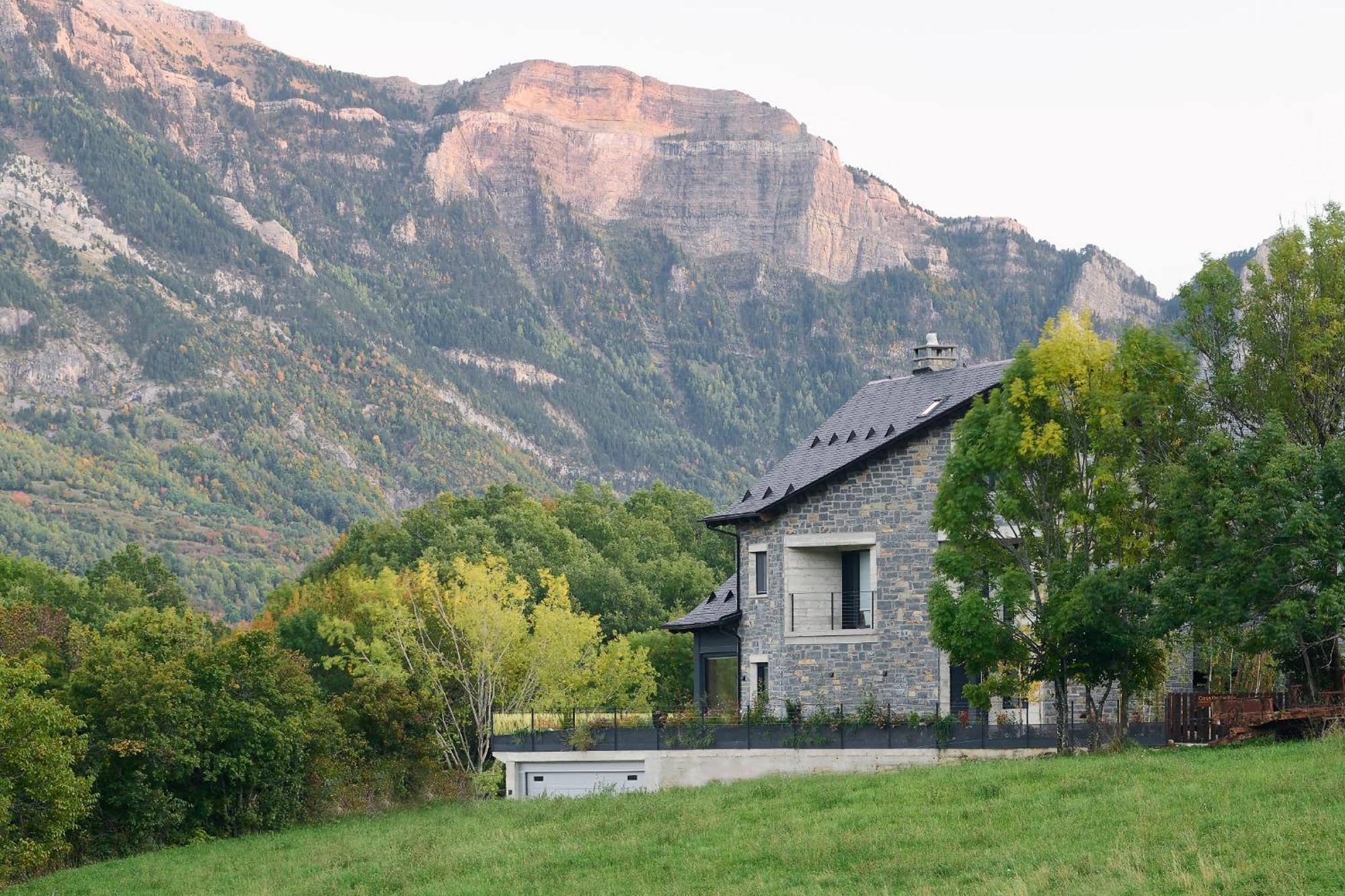 Casa De La Paz En El Valle De Tena Sandiniés Exteriör bild