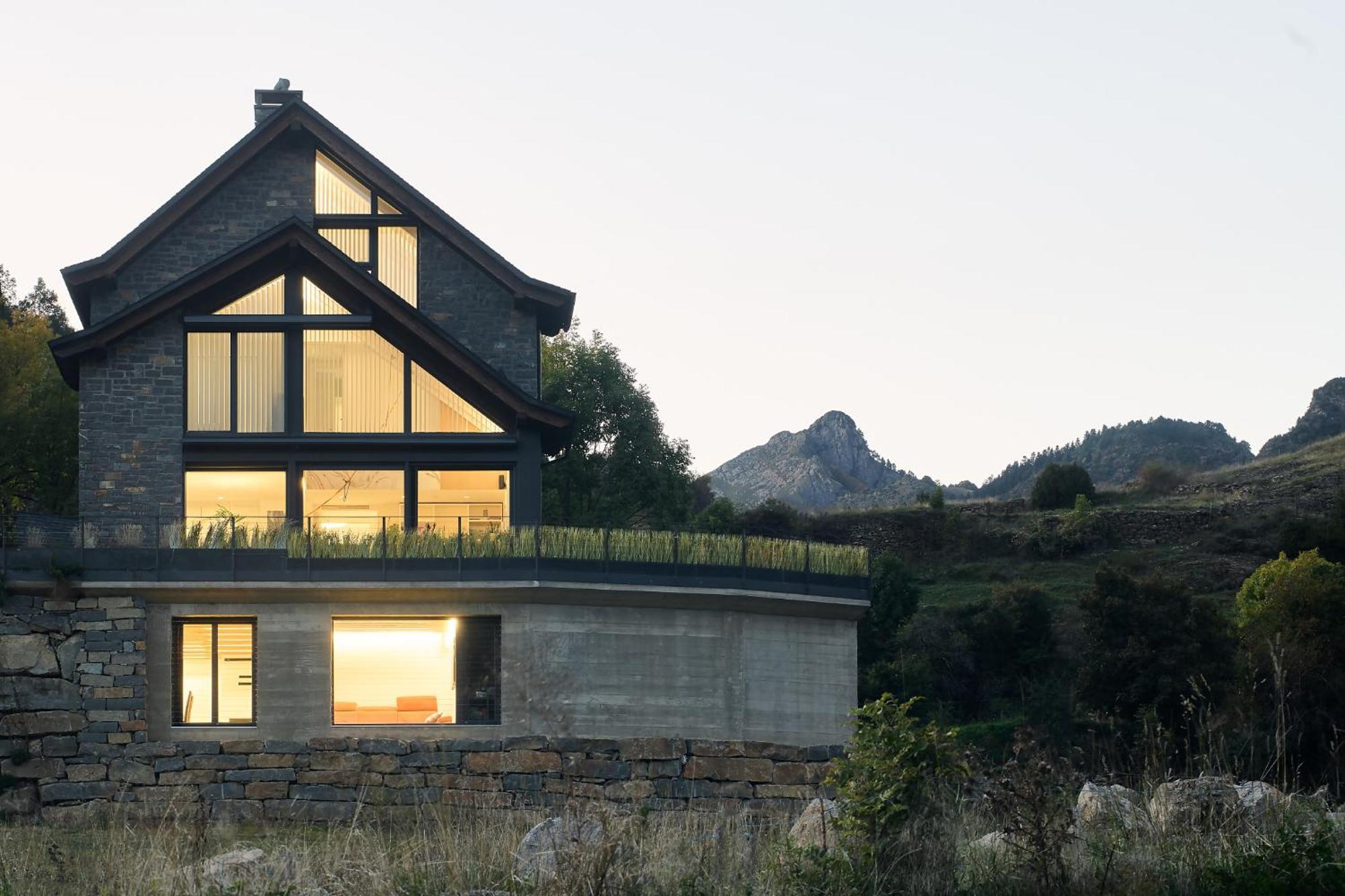 Casa De La Paz En El Valle De Tena Sandiniés Exteriör bild